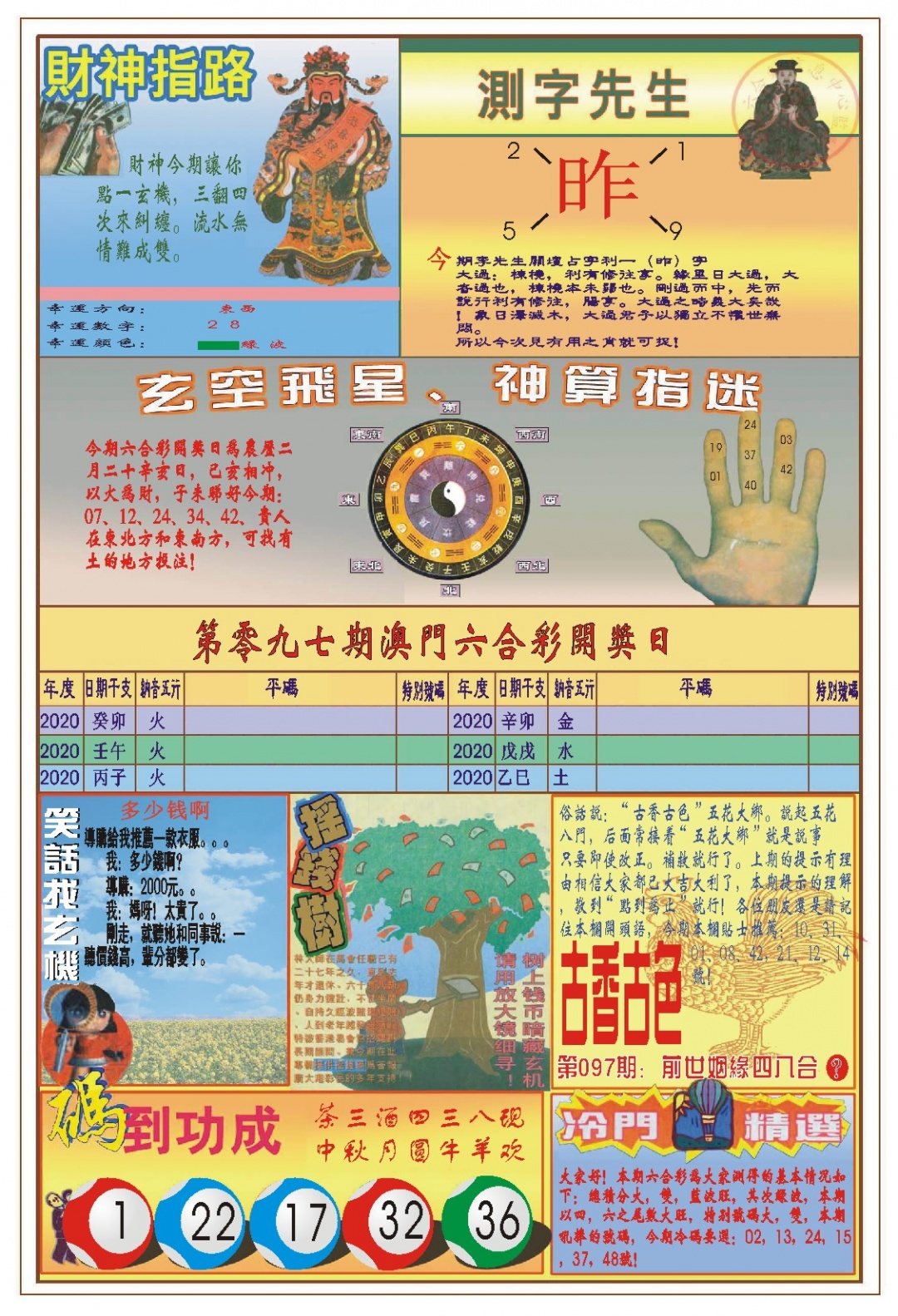 097期(新版)四柱预测B[图]